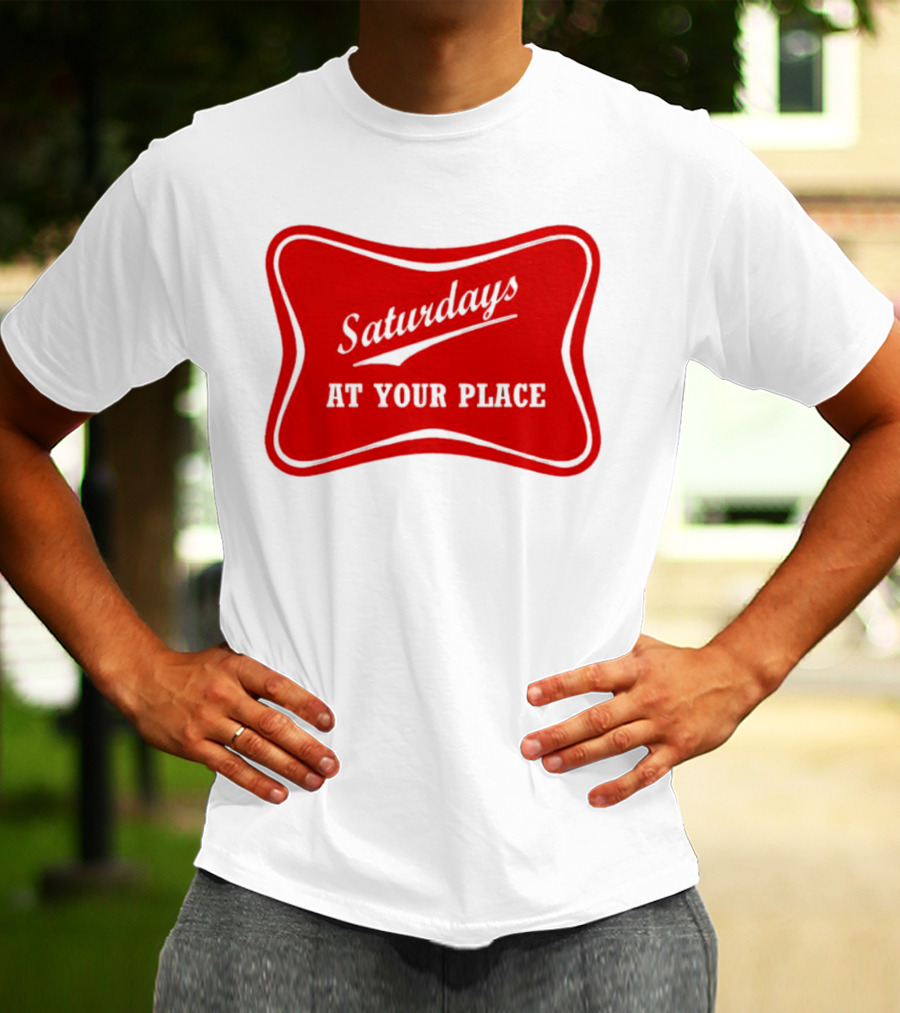 Saturdays At Your Place Red Label T-Shirt