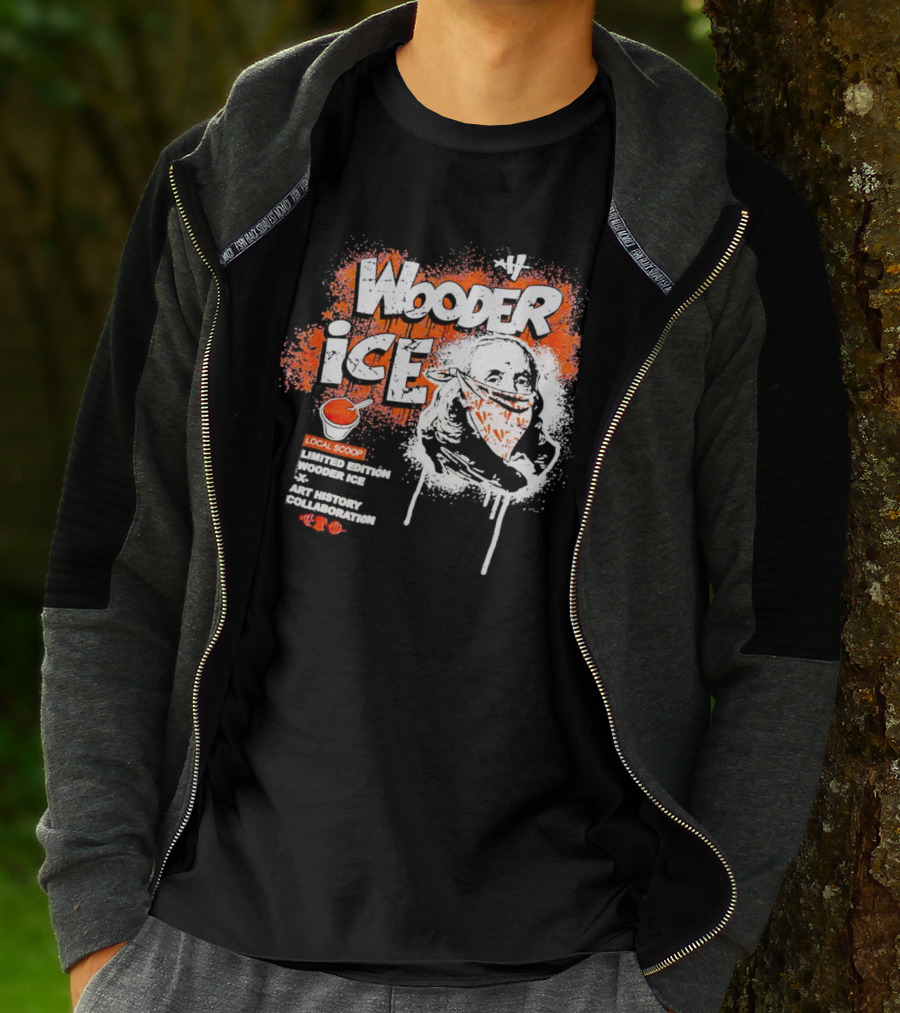 Wooder Ice Local Scoop Art History Collaboration T-Shirt