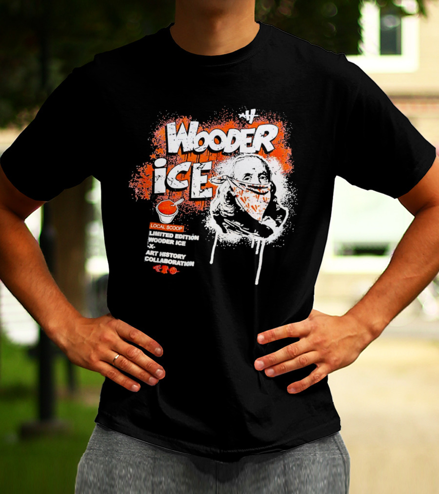 Wooder Ice Local Scoop Art History Collaboration T-Shirt