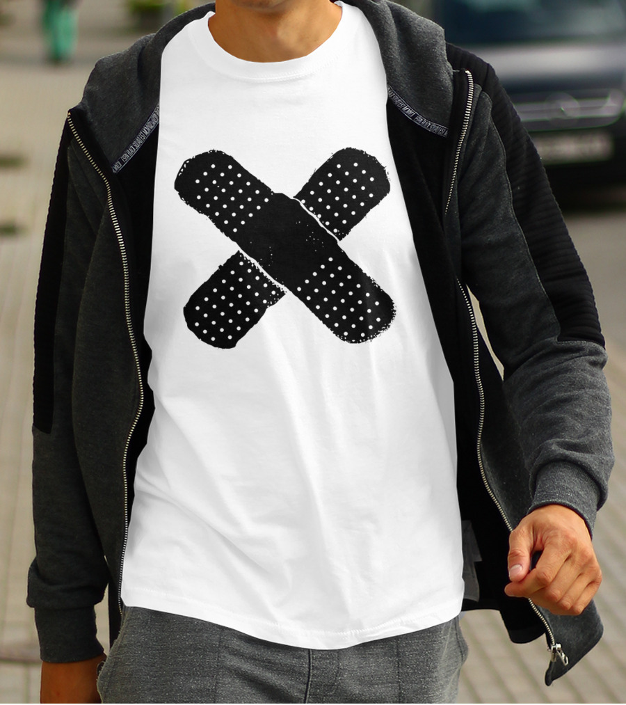 The First Time Band-Aid Kid Laroi Style Cross Bandaid T-Shirt