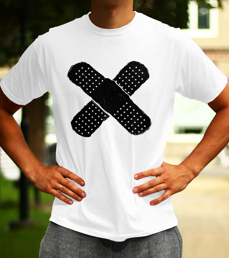The First Time Band-Aid Kid Laroi Style Cross Bandaid T-Shirt