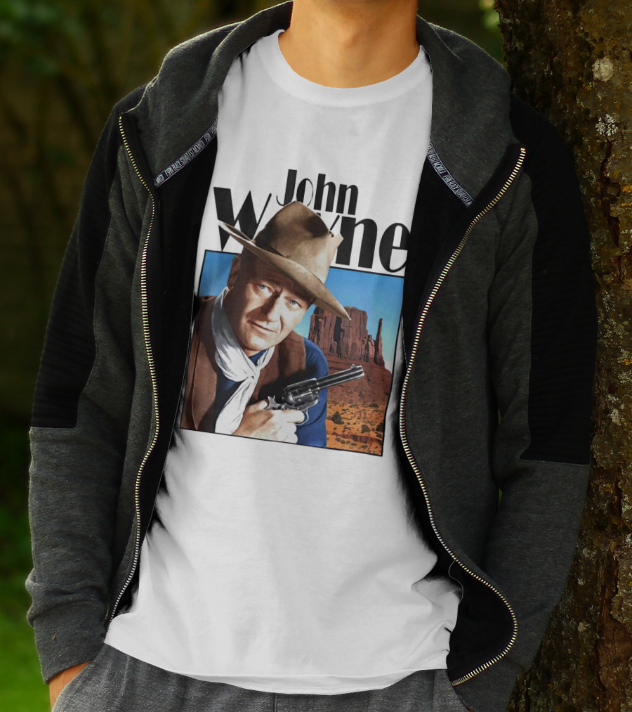 John Wayne Cowboy Western Movie Legend T-Shirt