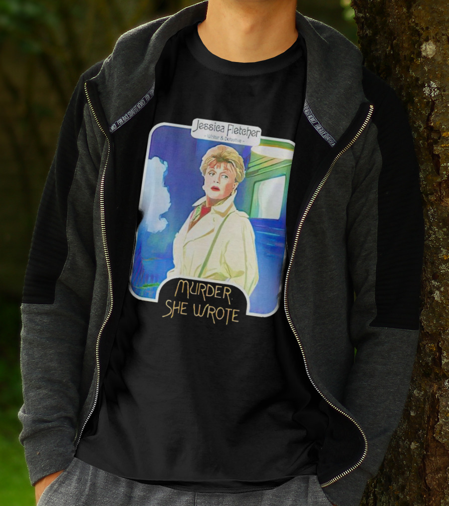 Jessica Fletcher Writer Detective Murder She Wrote T-Shirt