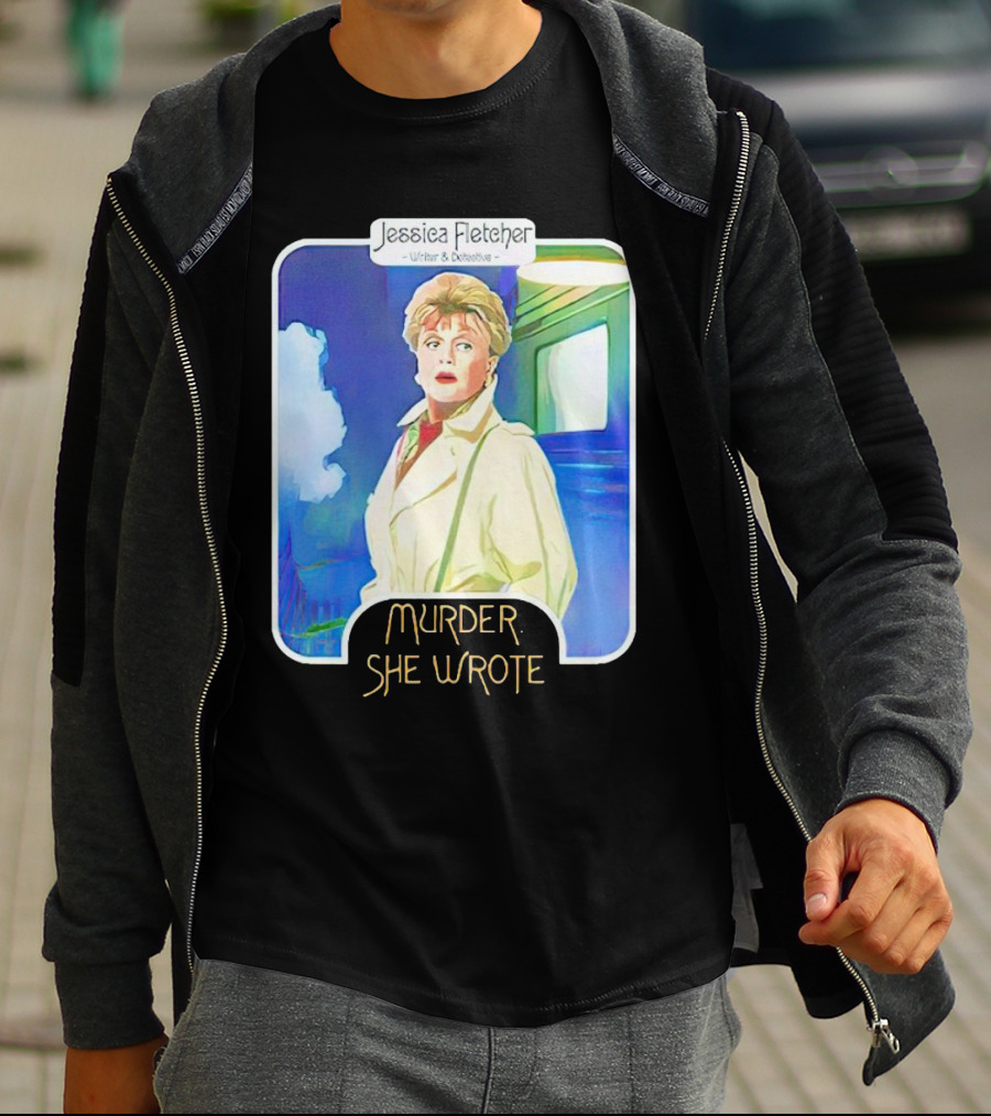 Jessica Fletcher Writer Detective Murder She Wrote T-Shirt