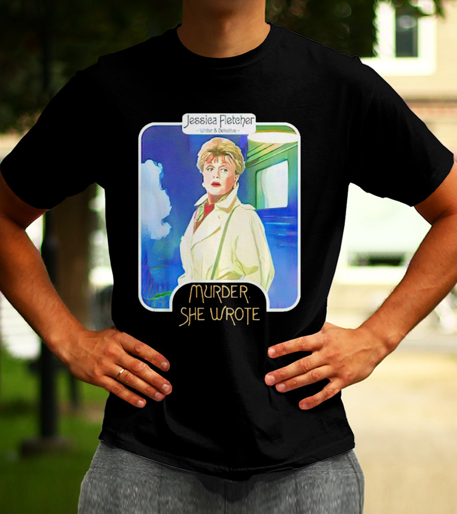 Jessica Fletcher Writer Detective Murder She Wrote T-Shirt