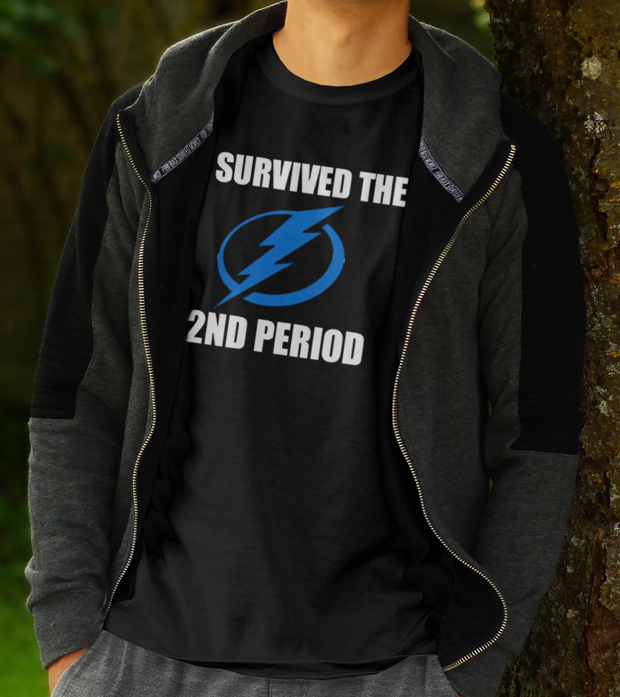 Tampa Bay Lightning I Survived The 2nd Period T-Shirt