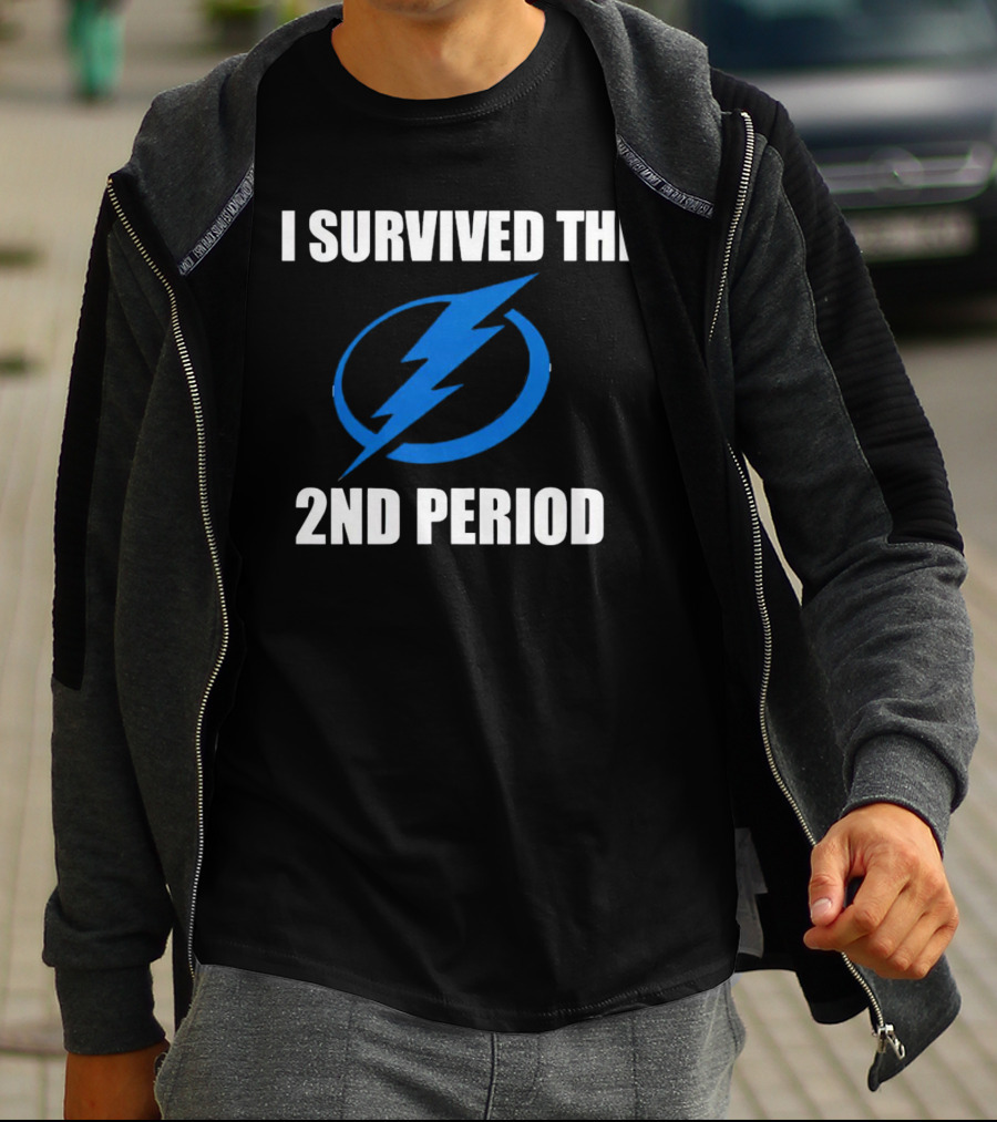 Tampa Bay Lightning I Survived The 2nd Period T-Shirt