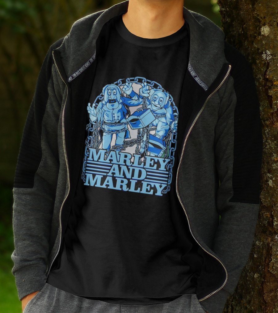 Marley And Marley Muppets Ghosts Chains Scene T-Shirt