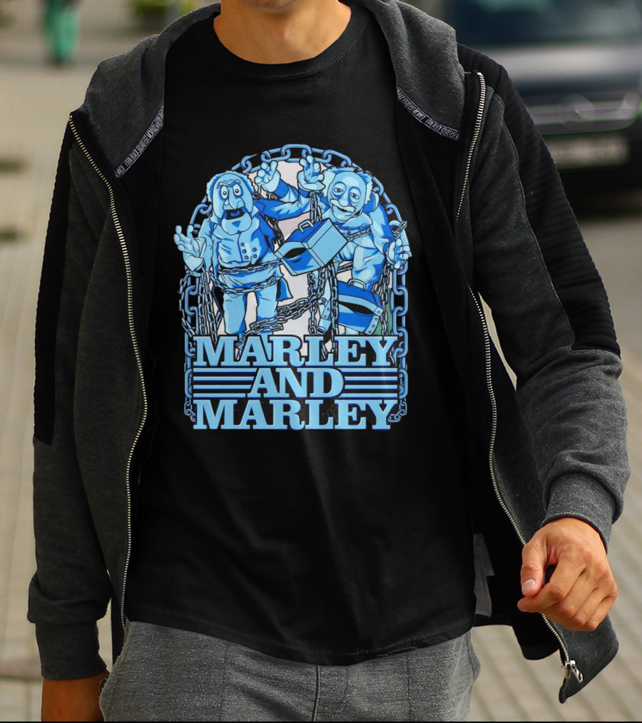 Marley And Marley Muppets Ghosts Chains Scene T-Shirt