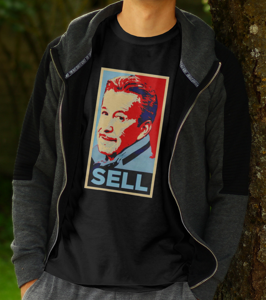 Sell Hope Style Portrait Red Blue Face T-Shirt