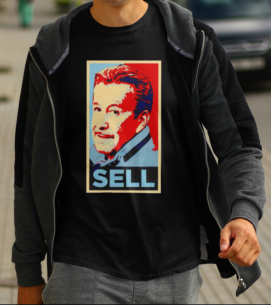 Sell Hope Style Portrait Red Blue Face T-Shirt