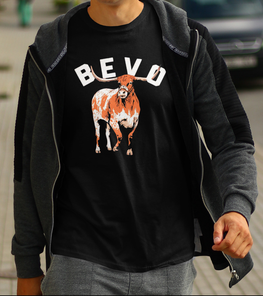 BEVO Texas Longhorn Iconic Mascot T-Shirt