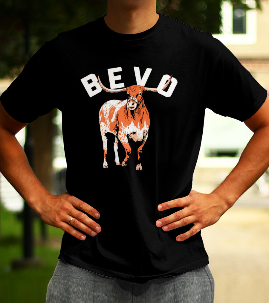 BEVO Texas Longhorn Iconic Mascot T-Shirt