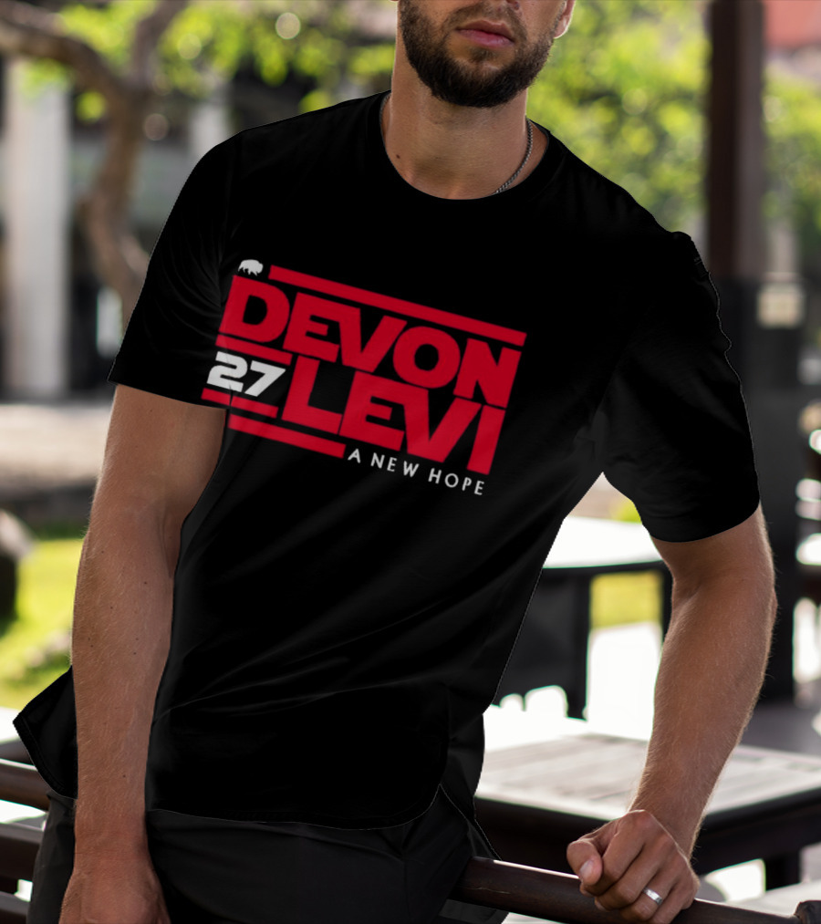 Devon Levi 27 A New Hope Buffalo Sabres NHL T-Shirt