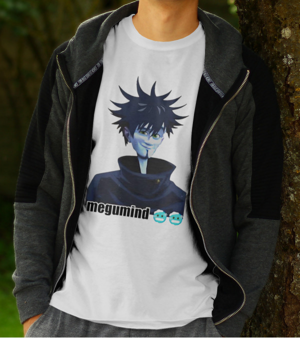 Fushiguro Megumi Megumind Emoji Face T-Shirt