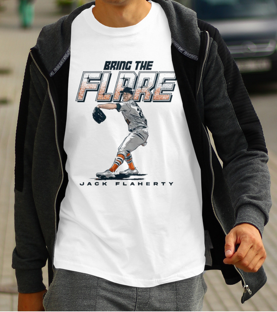 Bring The Flare Jack Flaherty Baltimore Orioles Baseball T-Shirt