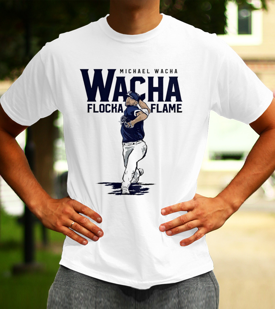 Michael Wacha Flocka Flame Pitching Baseball Kansas City Royals T-Shirt