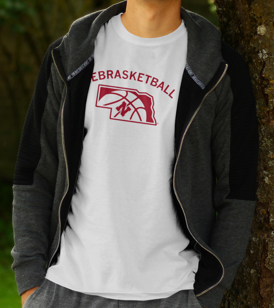 Nebraska Cornhuskers Nebrasketball Basketball State T-Shirt