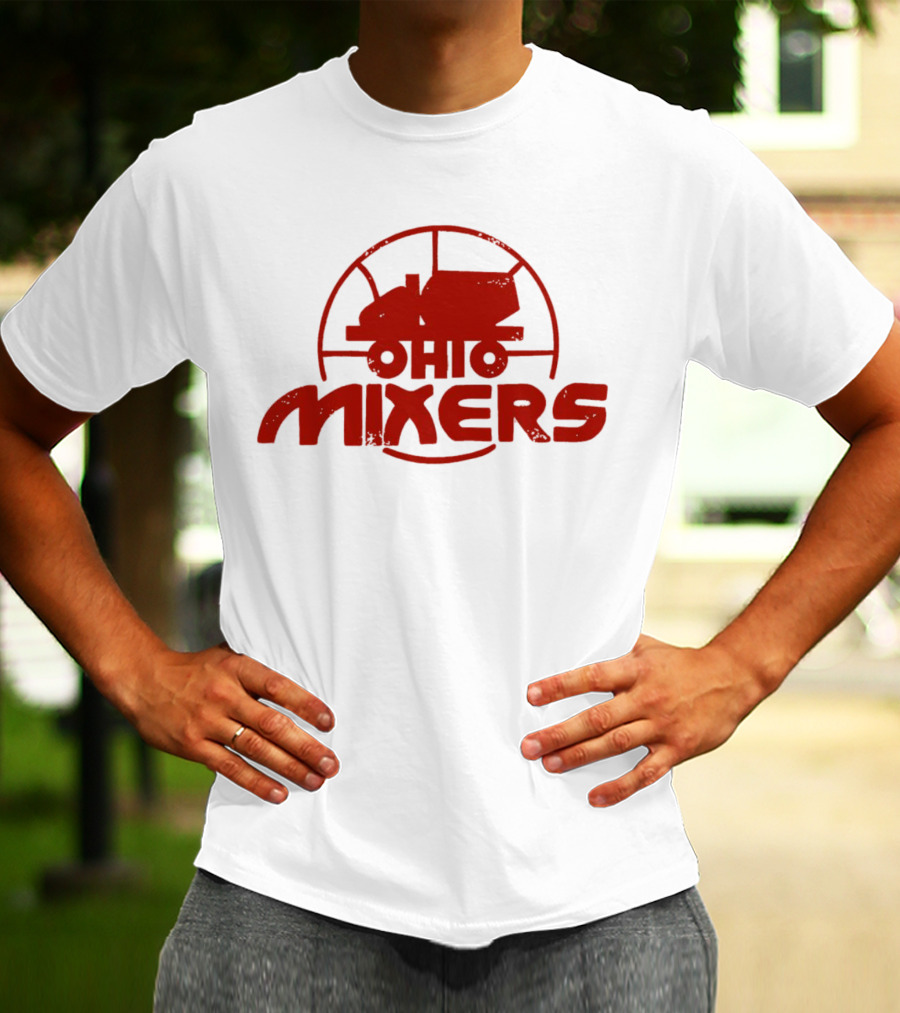 Ohio Mixers Basketball Concrete Truck T-Shirt