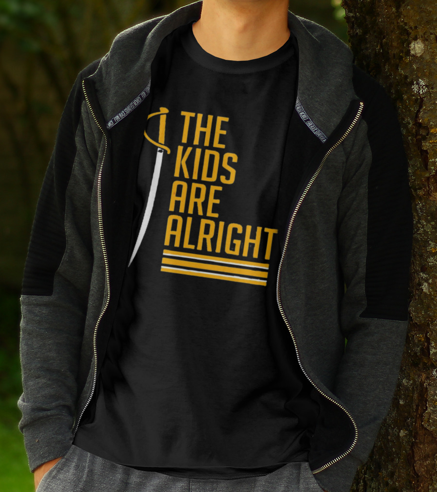 The Kids Are Alright Buffalo Sabres Sword And Stripe T-Shirt
