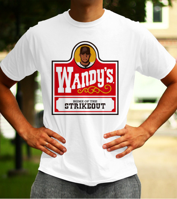 Wandy’s Home Of The Strikeout New York Baseball Classic Pitcher T-Shirt