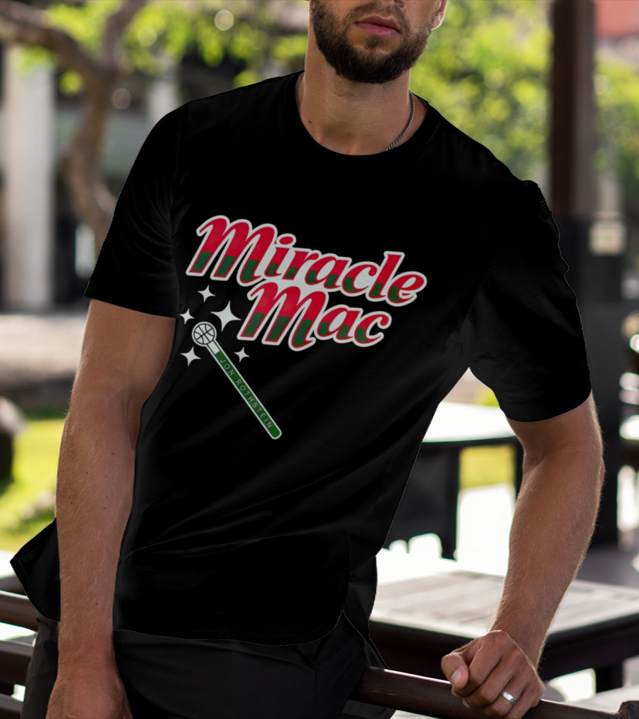 Jon Rothstein Miracle Mac Magic Basketball Stars T-Shirt