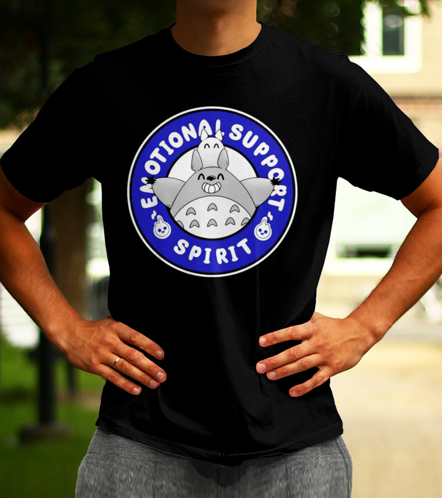 Emotional Support Spirit Totoro T-Shirt