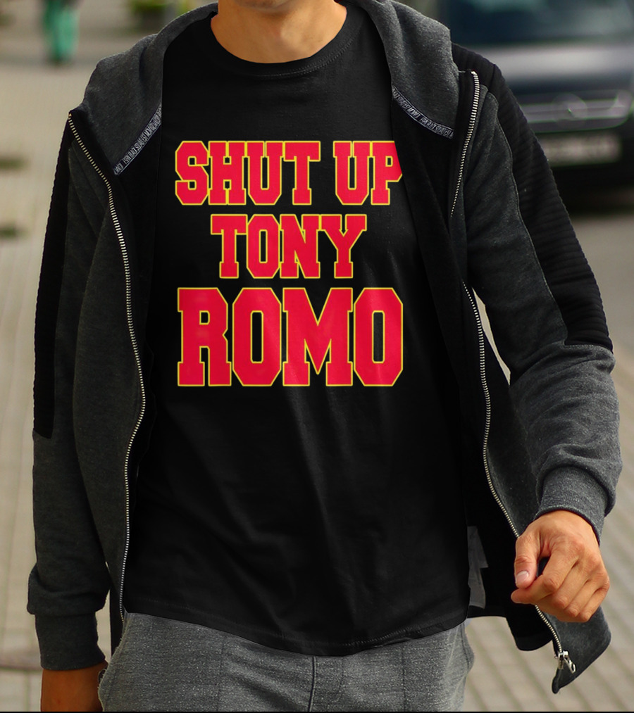 Kansas City Chiefs Shut Up Tony Romo T-Shirt