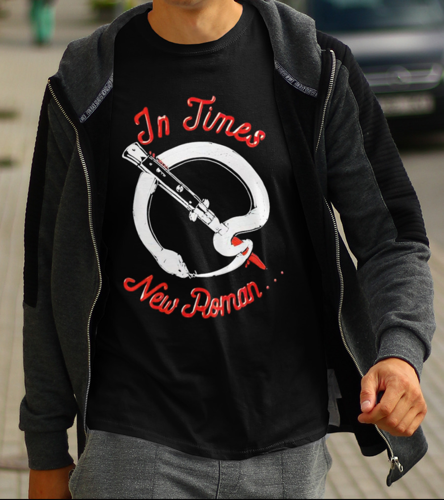 In Times New Roman Q Snake T-Shirt