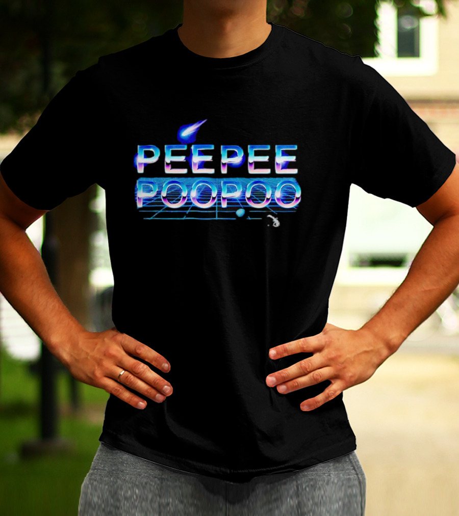Peepeepoopoo Vaporwave Aesthetic Retro Synthwave T-Shirt
