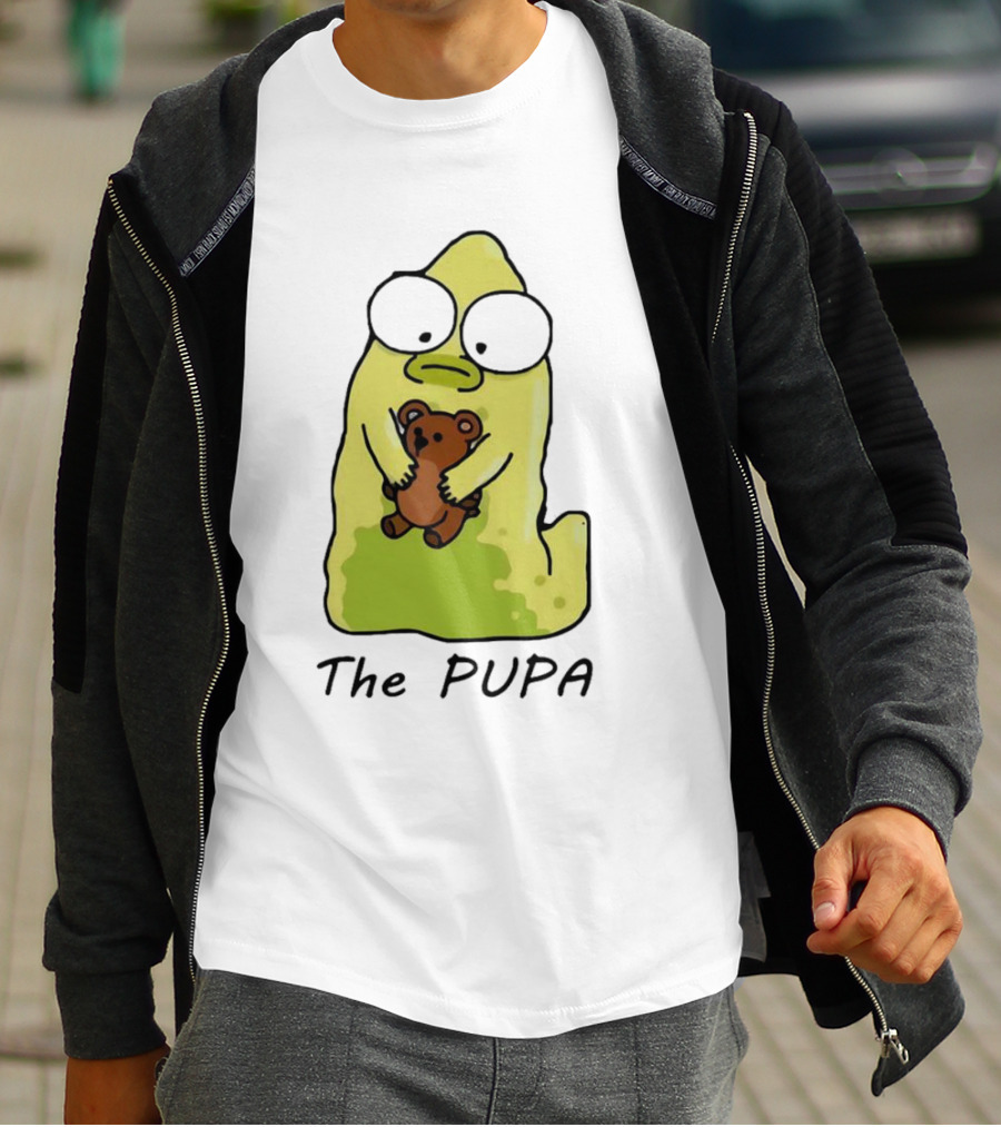 The Pupa Holding Teddy Bear Solar Opposites T-Shirt