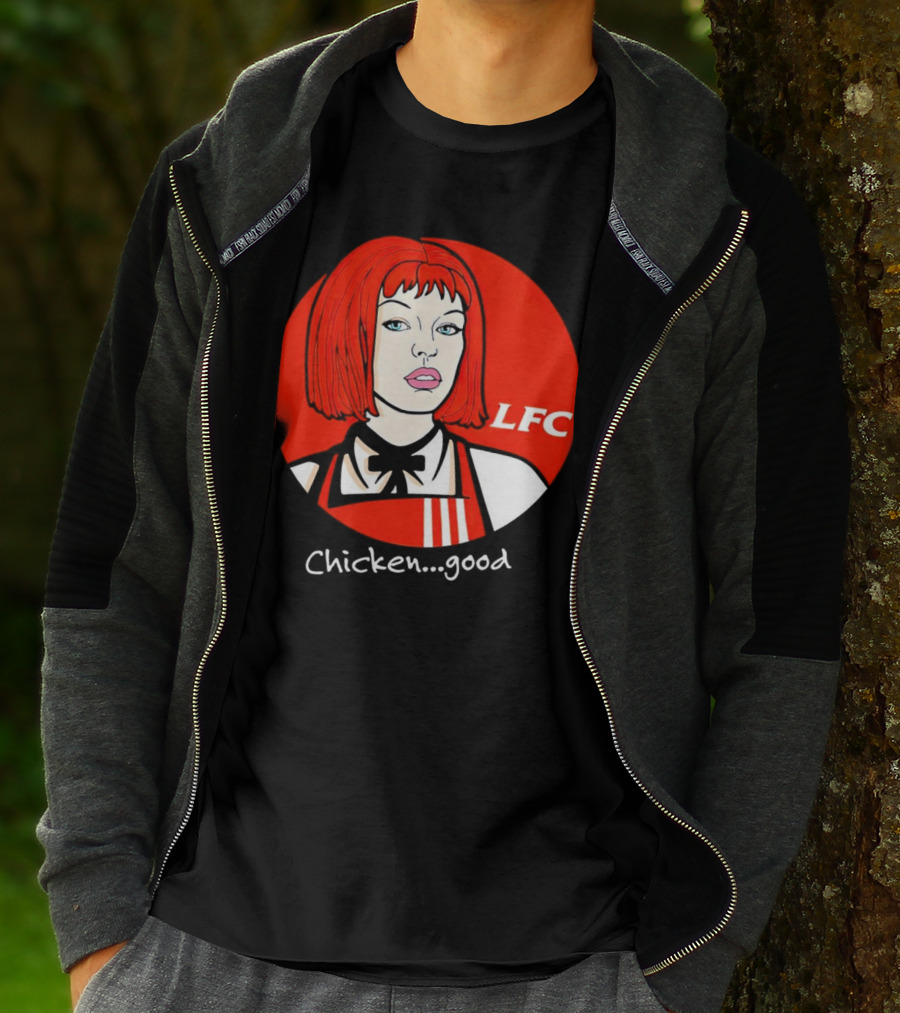 Chicken Good LFC Retro Style Redhead T-Shirt