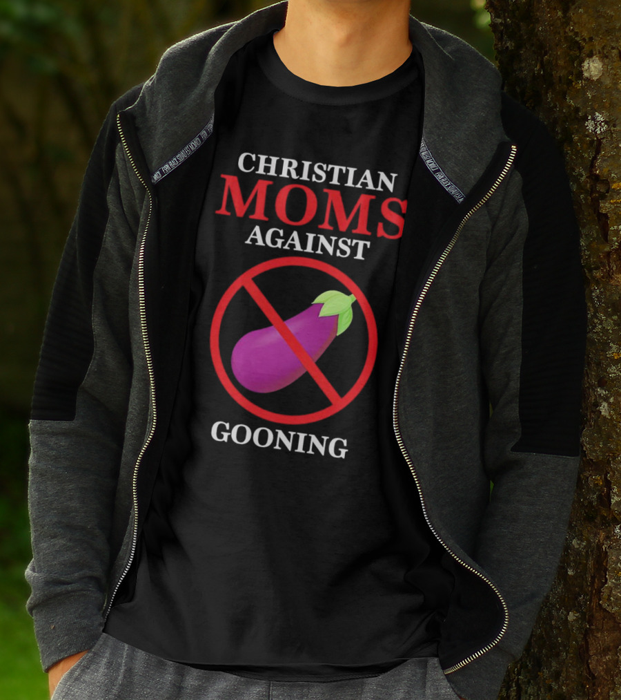 Christian Moms Against Gooning Emoji T-Shirt