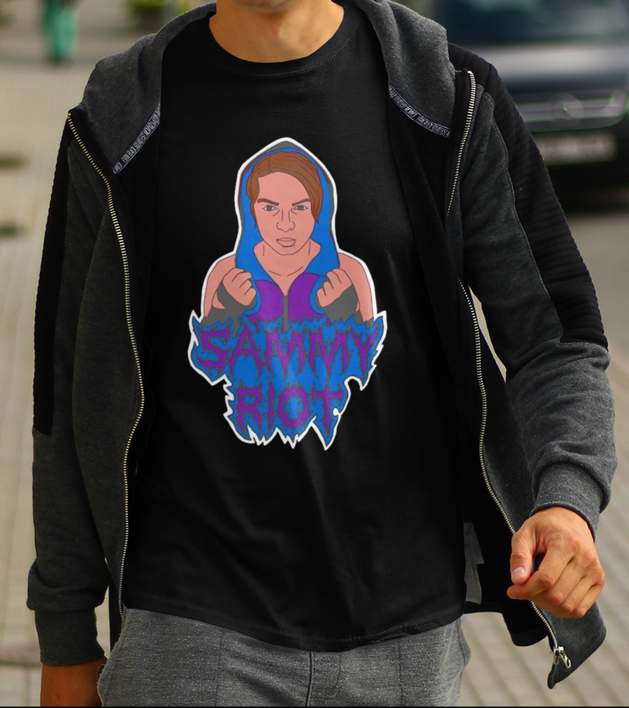 Sammy Riot Wrestling Hoodie Lost Art Sammy Riot #3 T-Shirt