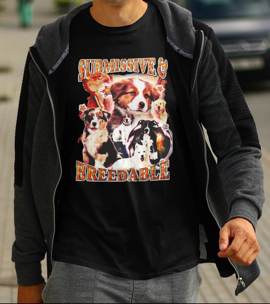 Submissive And Breedable Australian Shepherd Dogs T-Shirt