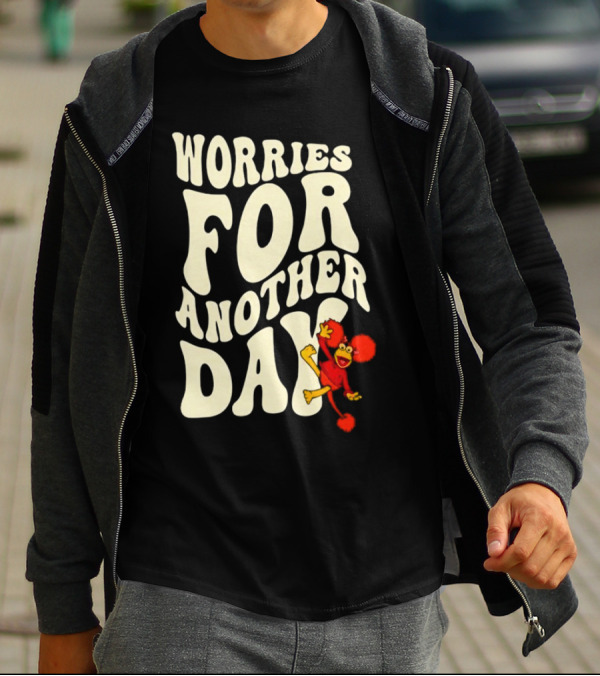 Fraggle Rock Worries For Another Day Red Muppet Character T-Shirt