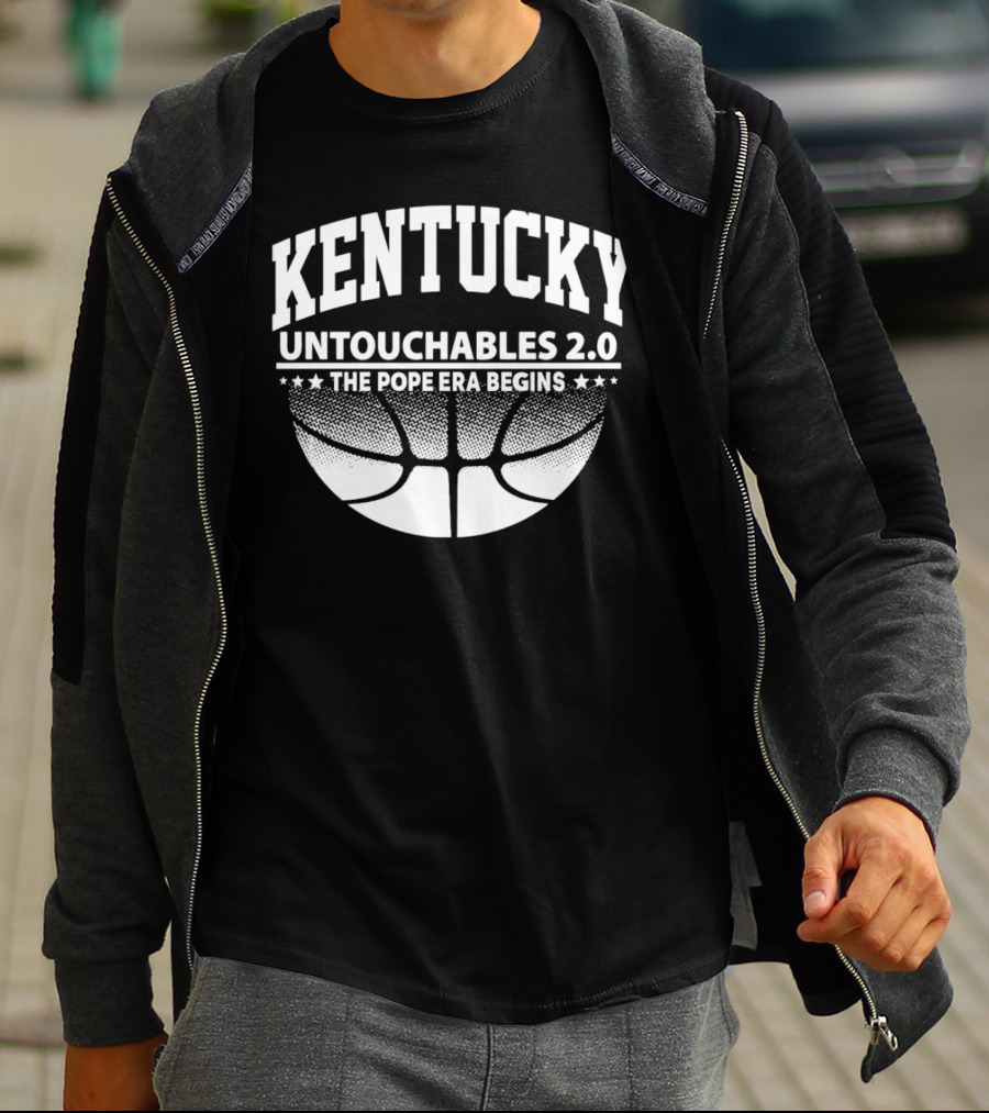 Kentucky Untouchables 2.0 The Pope Era Begins Basketball T-Shirt