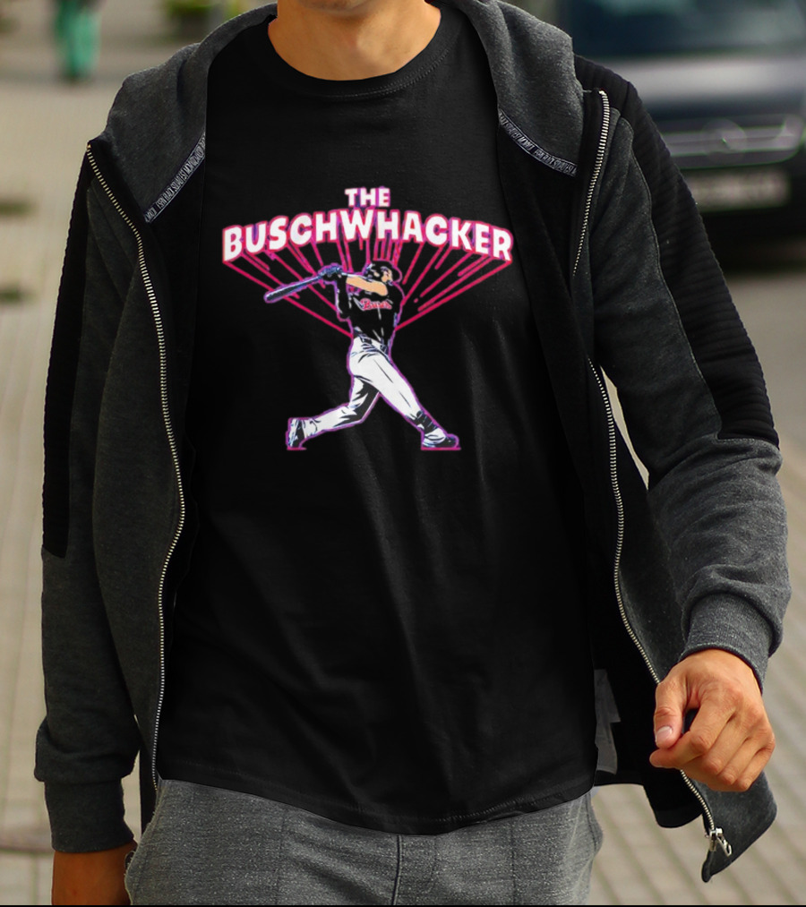 The Buschwhacker Baseball Swing T-Shirt