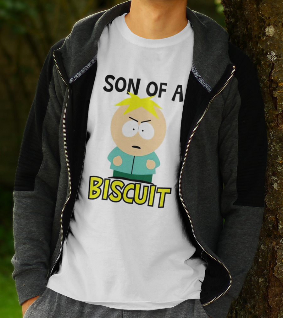 South Park Son Of A Biscuit Butters Meme T-Shirt