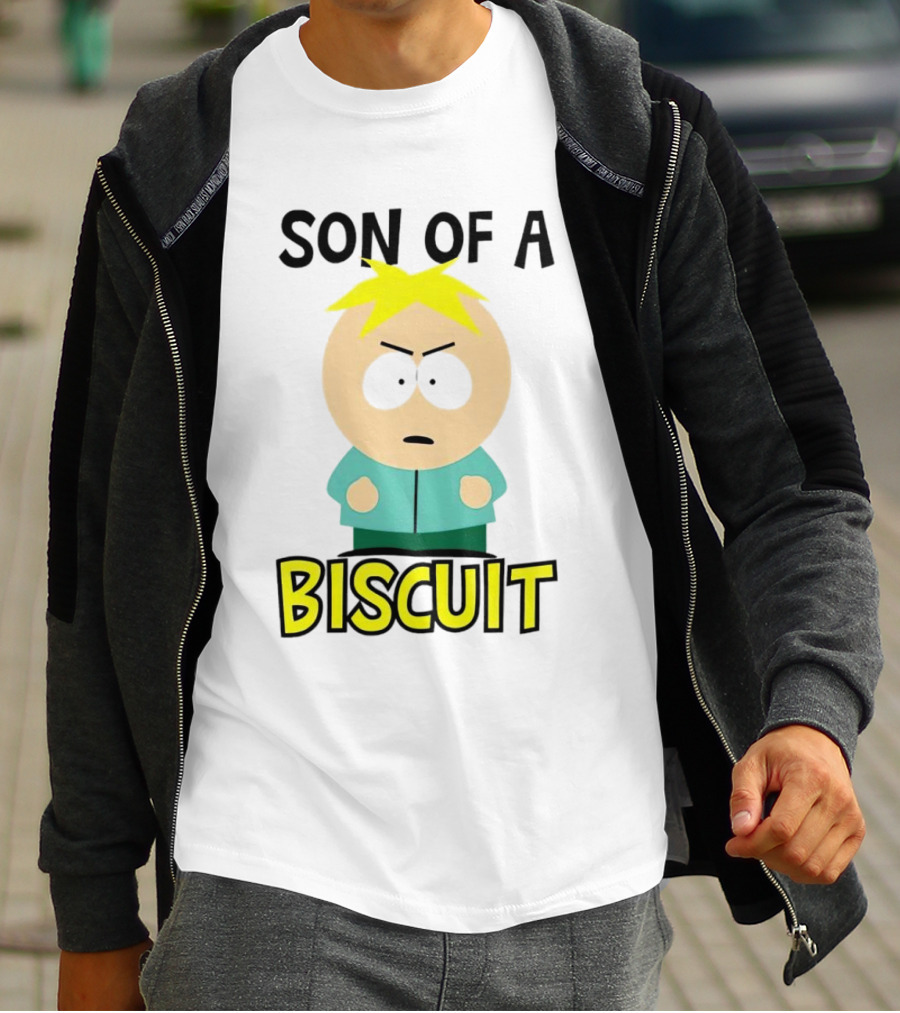 South Park Son Of A Biscuit Butters Meme T-Shirt