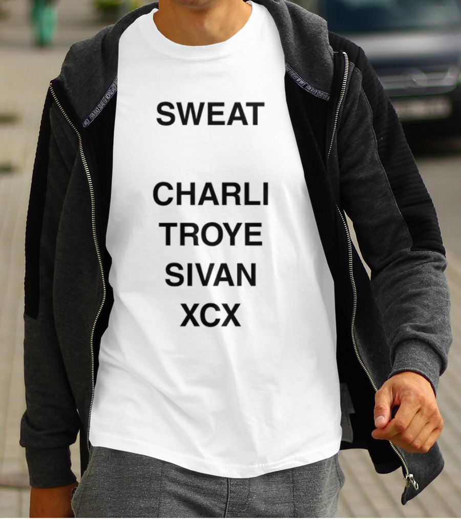 Sweat Charli Troye Sivan XCX Collaboration T-Shirt