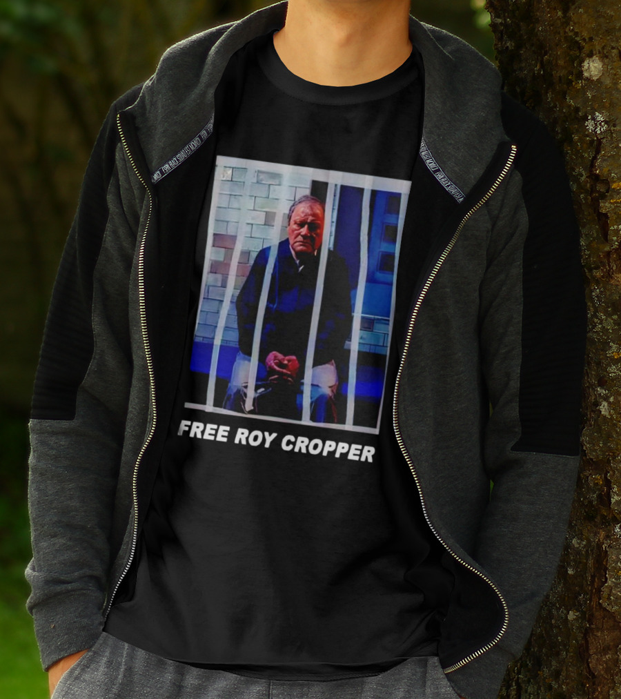 Coronation Street Free Roy Cropper Jail Image T-Shirt