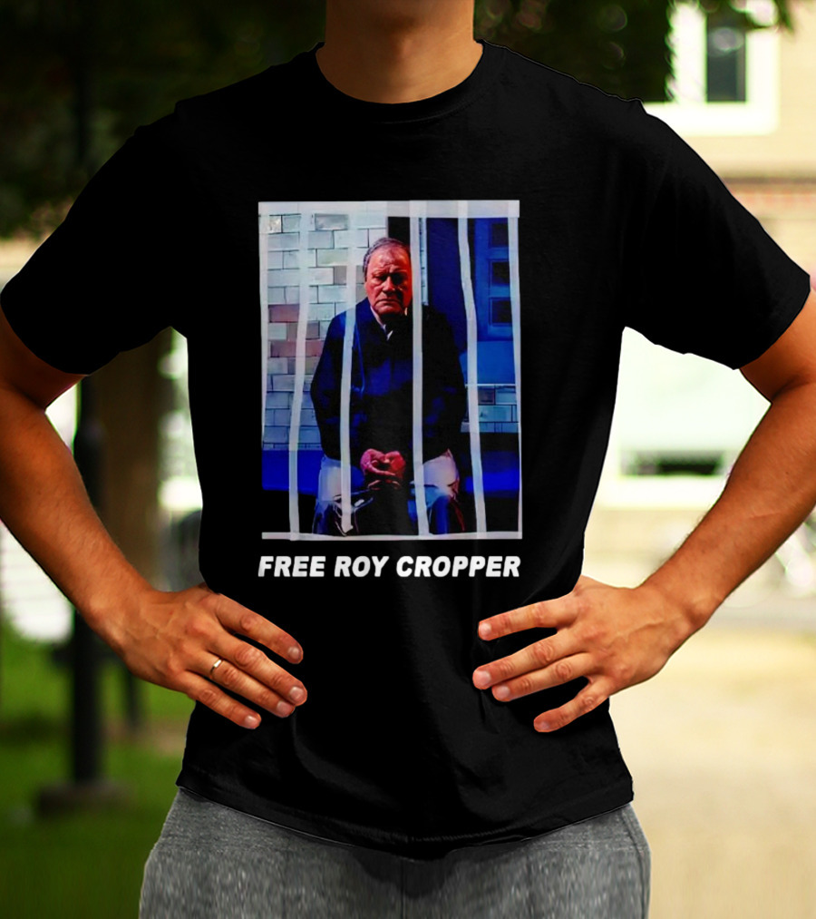 Coronation Street Free Roy Cropper Jail Image T-Shirt