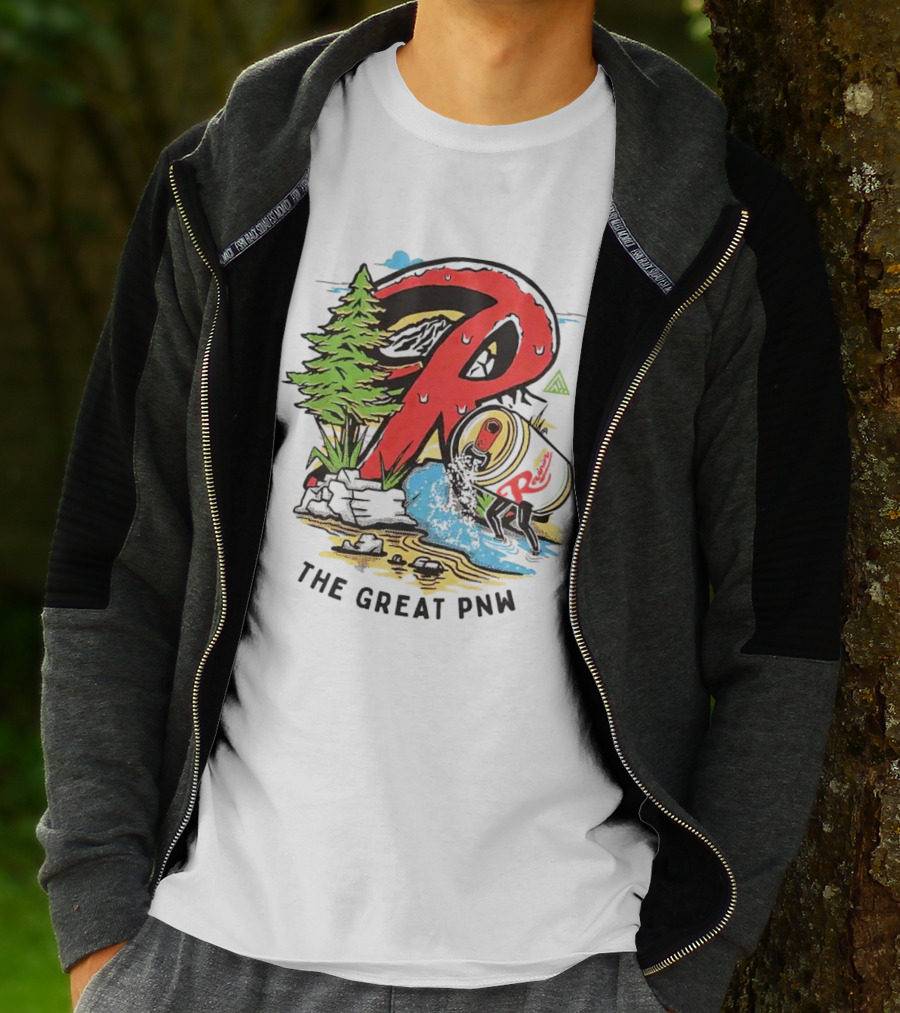 Rainier Beer The Great PNW Adventure Refresh T-Shirt