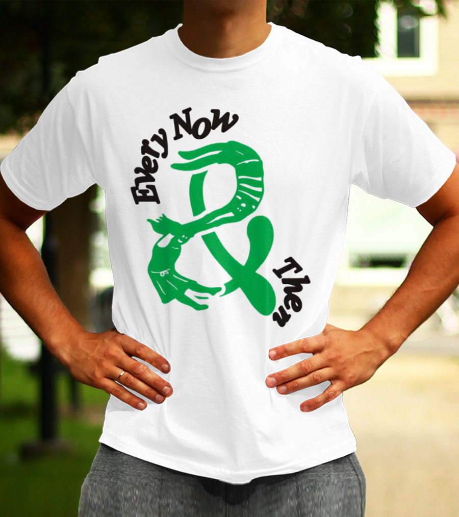 Every Now And Then Skeleton Green Dance T-Shirt
