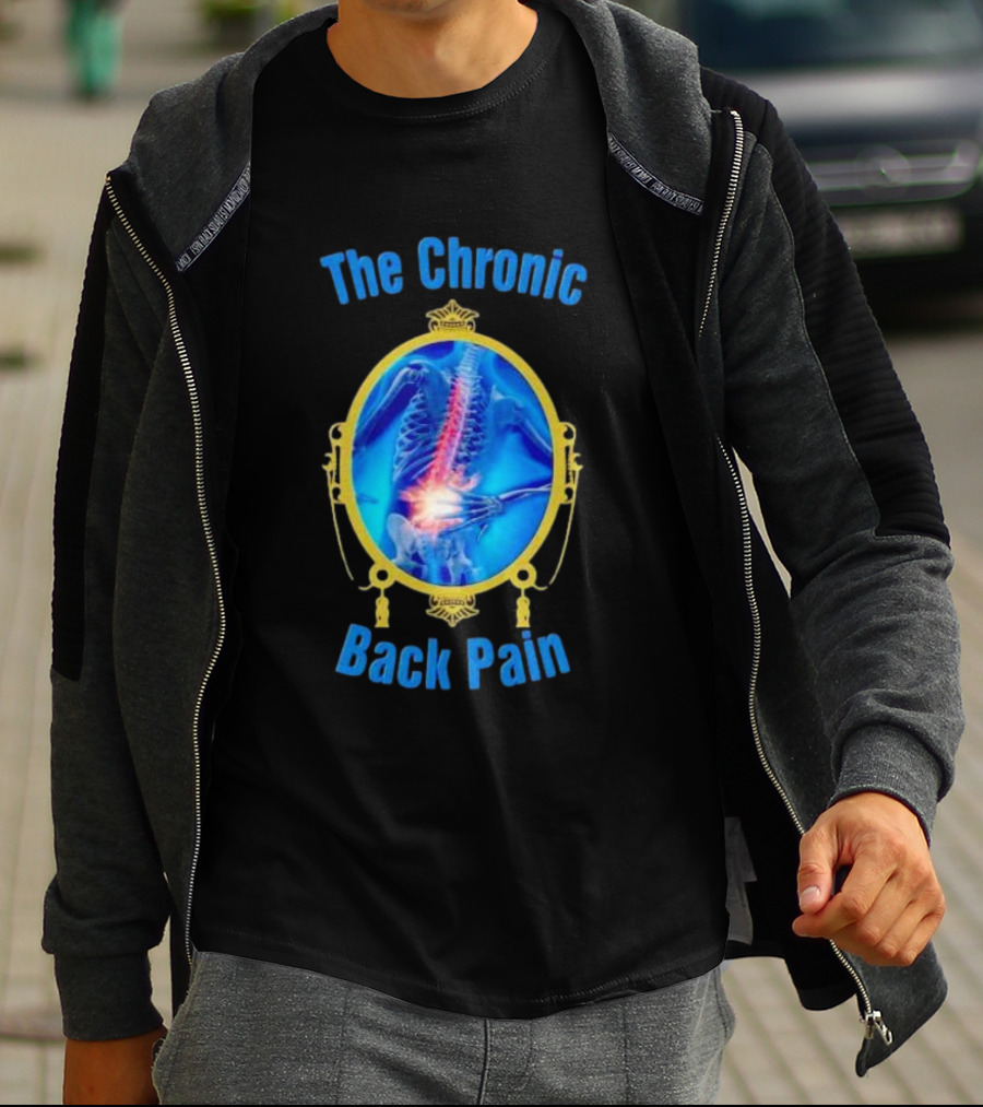 The Chronic Back Pain Skeleton X-Ray Image T-Shirt
