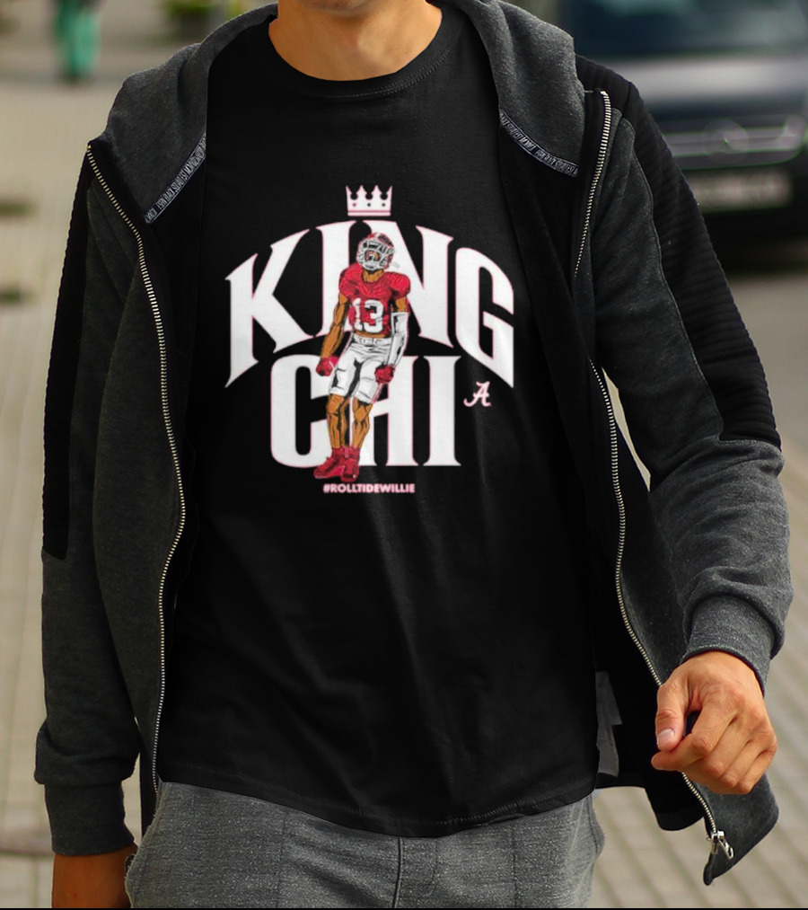 King Chi #RollTideWillie Alabama Crimson Tide T-Shirt