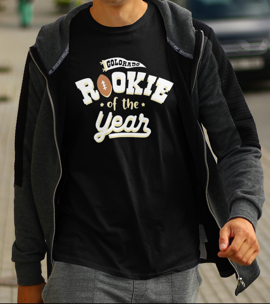 Colorado Rookie Of The Year Football T-Shirt