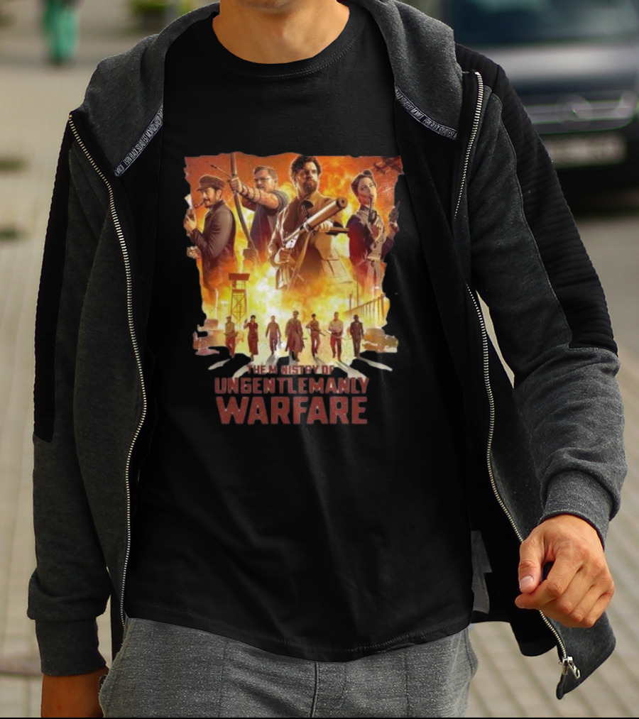 The Ministry Of Ungentlemanly Warfare Explosive Soldier Team In Action T-Shirt