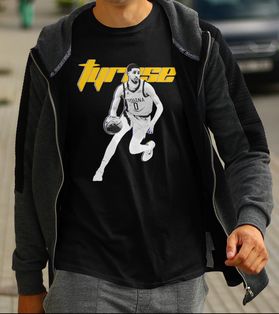 Tyrese Haliburton 0 Indiana Pacers Basketball Player T-Shirt